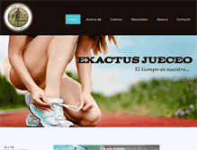 Tablet Screenshot of exactusjueceo.com